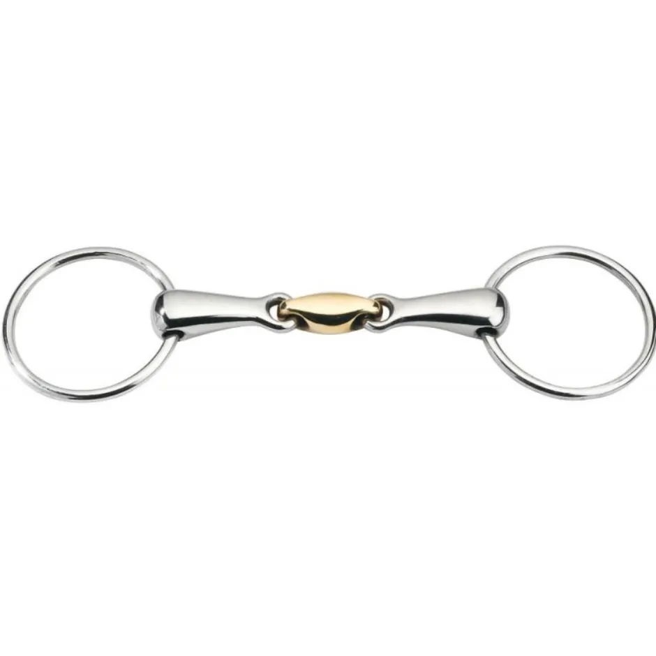 FEELING 2 ANNEAUX INOX/CYPRIUM DOUBLE