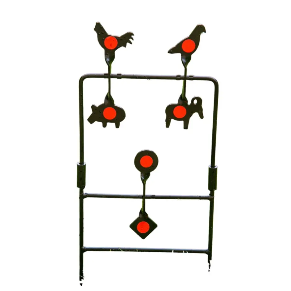 TERZEO CHASSEURS 6 CIBLES TOURNANTES METALLIQUES