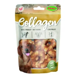 BUBIMEX 18 DONUTS DE COLLAGENE POULET 3CM