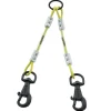 CANIHUNT ACCOUPLE CABLE XTREME 2 CHIENS JAUNE