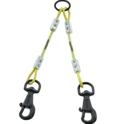 CANIHUNT ACCOUPLE CABLE XTREME 2 CHIENS JAUNE