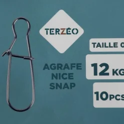 TERZEO PÊCHEURS AGRAFE NICE SNAP X10