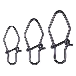 SAKURA AGRAFES ARROW SNAP BLACK NICKEL X10