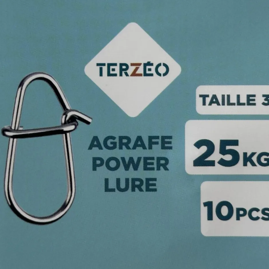 TERZEO PÊCHEURS AGRAFES POWER LURE X10