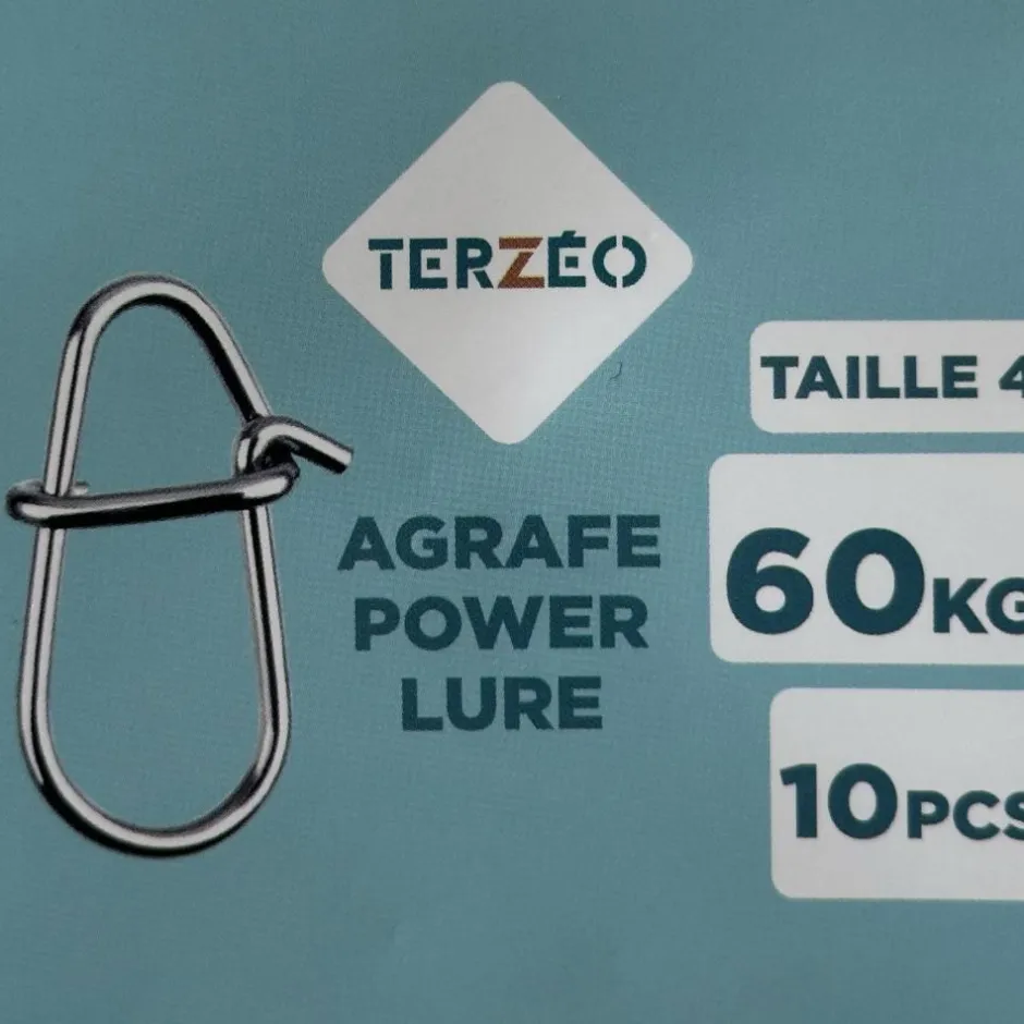 TERZEO PÊCHEURS AGRAFES POWER LURE X10