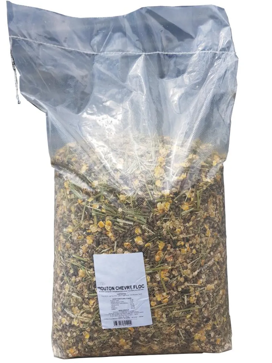 LE PIGEONNIER ALIMENT MOUTON CHEVRE FLOC 20 KG