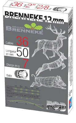 FOB BALLES BRENNEKE 12MM