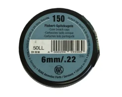 RWS BALLES 22LR CONIQUES X150