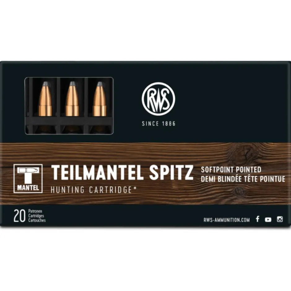 RWS BALLES 222REM TMS 3.2G