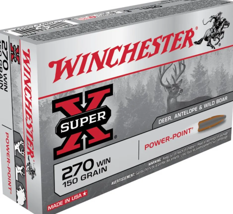 WINCHESTER BALLES 270WIN PP 150GR