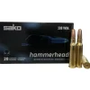 SAKO MUNITION BALLES 8X57JRS HAMMERHEAD 200GR