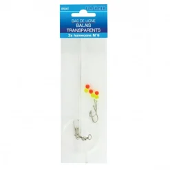 FLASHMER BAS DE LIGNE BALAIS TRANSPARENTS 3