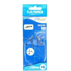 BAS DE LIGNE BAR ECOLINE 2 HAMECONS