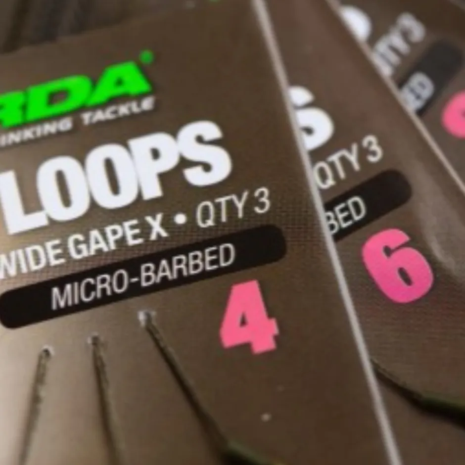 KORDA BAS DE LIGNE CARPE LOOP DANNY FAIRBRASS WIDE GAPE