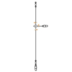 POWERLINE BAS DE LIGNE EGGING X2