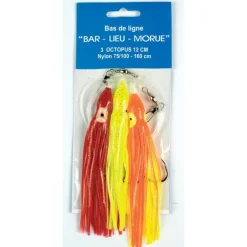 FLASHMER BAS DE LIGNE OCTOPUS MORUE
