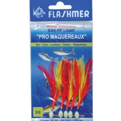 FLASHMER BAS DE LIGNE PLUME PRO MAQUER PERLES 7HA