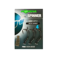 KORDA BAS DE LIGNE SPINNER KURV X3