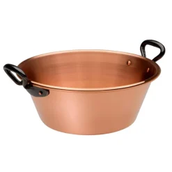 CUIVRES DE FRANCE BASSINE A CONFITURE CUIVRE TOUS FEUX 3L 26CM