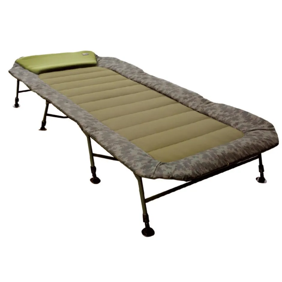 CARP SPIRIT BEDCHAIR BLAX BED 8 PIEDS CAMO
