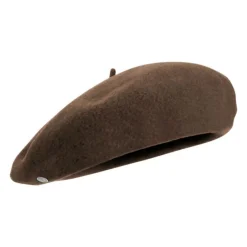 Homme LAULHERE BERET AUTHENTIQUE MARRON