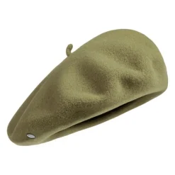 Homme LAULHERE BERET AUTHENTIQUE OLIVE
