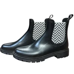 TERZEO CAVALIERS BOOTS ELASTIQUE MOANA ADULTE NOIR BLANC