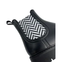 TERZEO CAVALIERS BOOTS ELASTIQUE MOANA ADULTE NOIR BLANC
