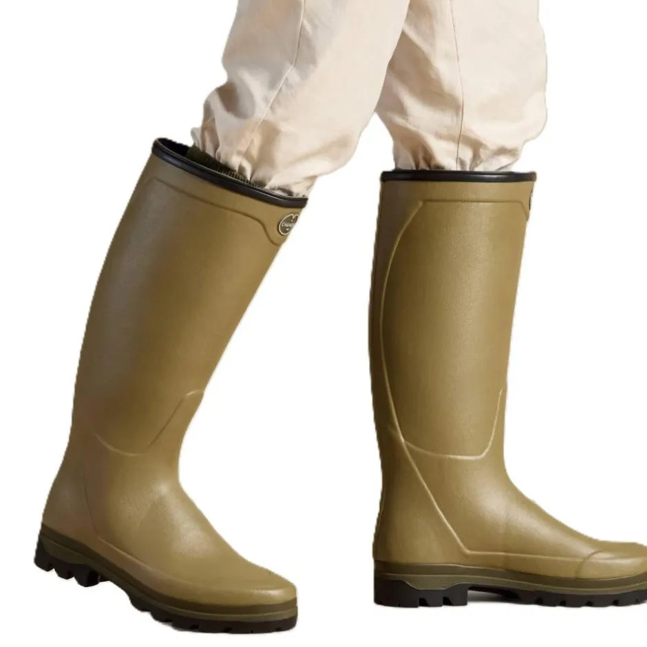Homme LE CHAMEAU BOTTE COUNTRY CROSS NEO VERT