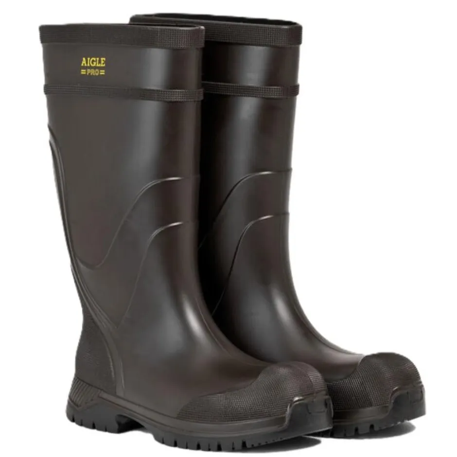Homme AIGLE BOTTE DE SECURITE ARVALT BRUN