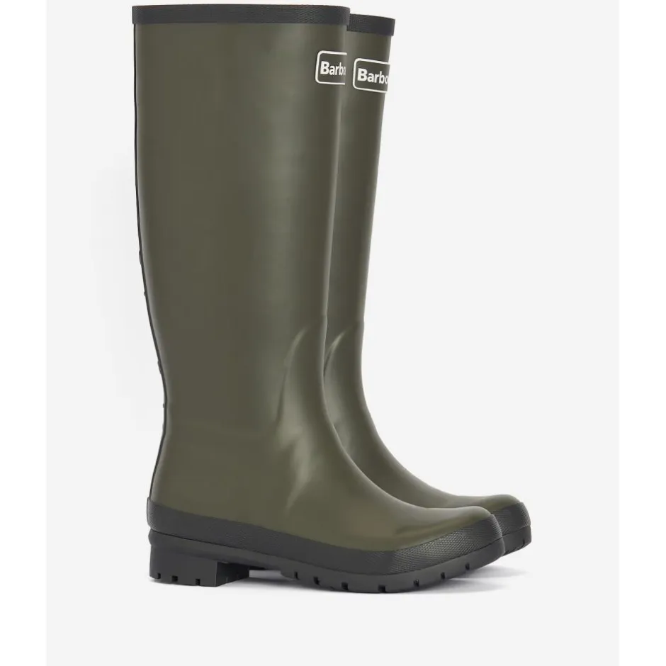 Femme BARBOUR BOTTE FEMME ABBEY OLIVE