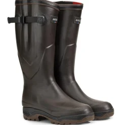 Homme AIGLE BOTTE PARCOURS 2 ISO BRUN