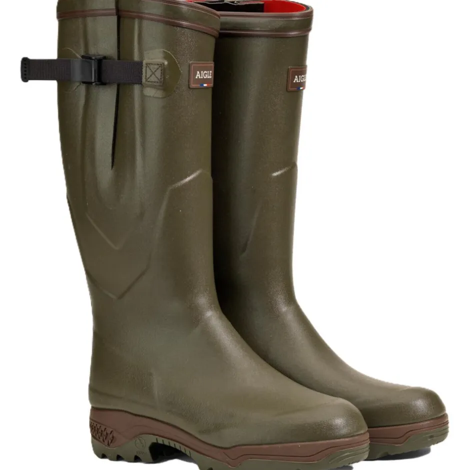Homme AIGLE BOTTE PARCOURS 2 ISO KAKI