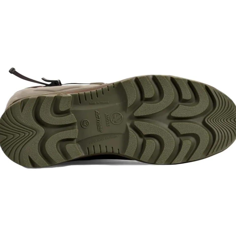 Homme AIGLE BOTTE PARCOURS 2 ISO KAKI