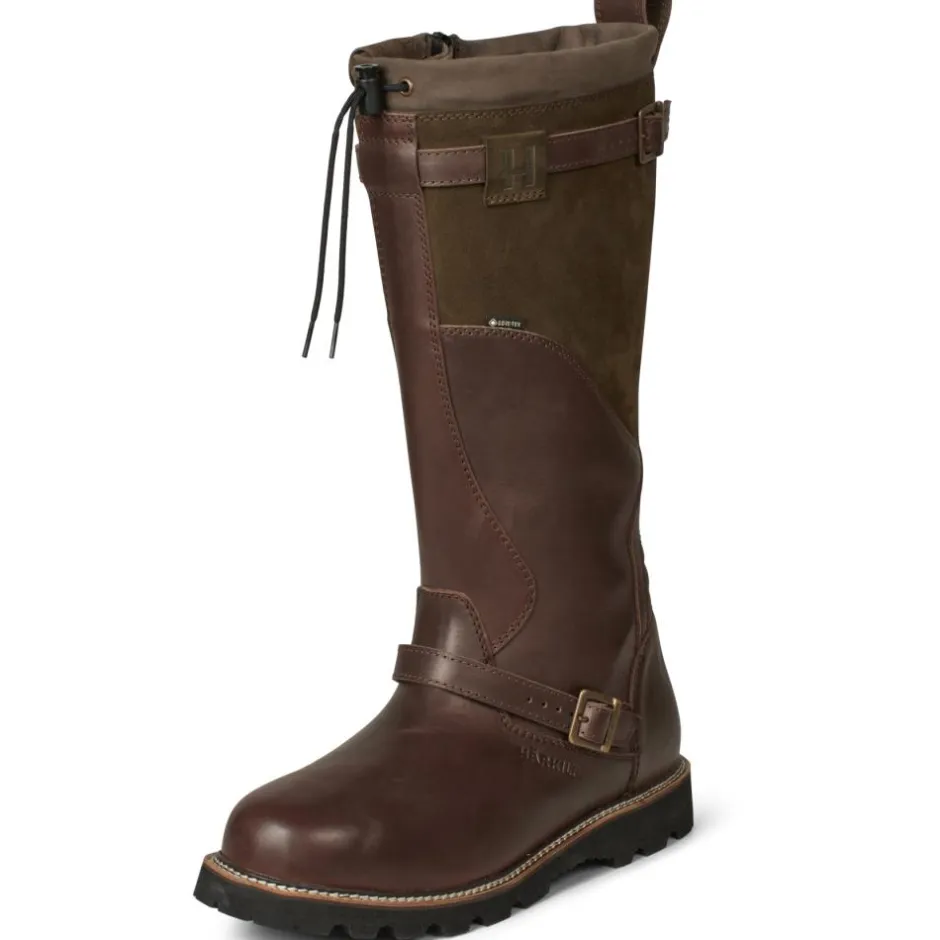 Homme HARKILA BOTTES CUIR VISENT GTX BROWN