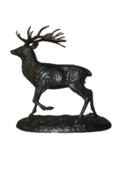 LOVER GREEN BRONZE CERF A L'ARRET