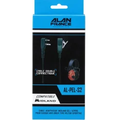 MIDLAND CABLE ADAPTATEUR TALKIE WALKIE G9/G7 PRO POUR CASQUES ANTIBRUIT PELTOR