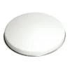 BAUMALU CACHE PLAQUE EMAIL BLANC D16CM