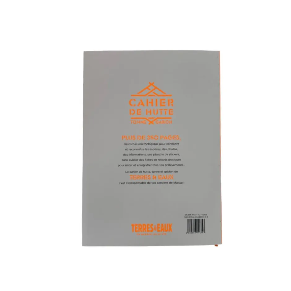 TERRES & EAUX CAHIER DE HUTTE NOUVELLE EDITION