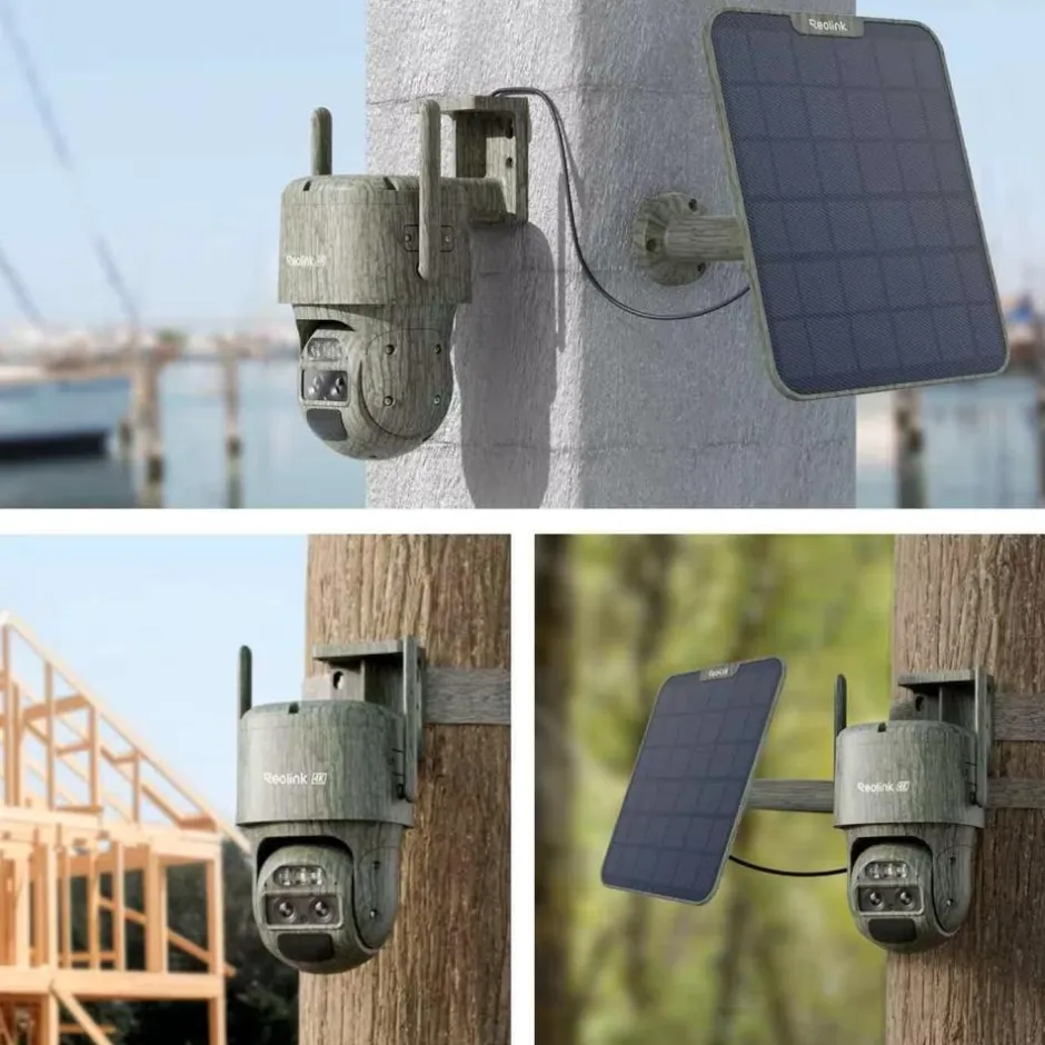 REOLINK CAMERA G770 360° + PANNEAU SOLAIRE 4G