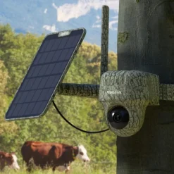 REOLINK CAMERA G450 GO RANGER 4K 360° + PANNEAU SOLAIRE 4G
