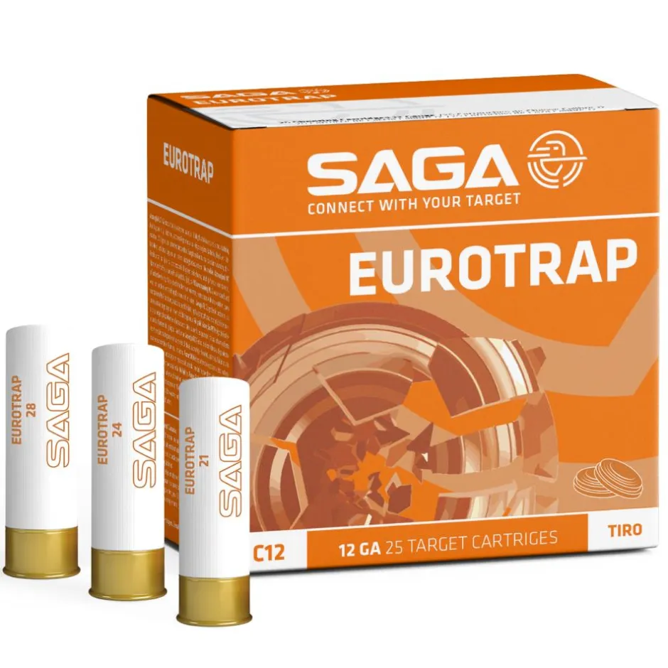 SAGA CARTOUCHE EUROTRAP 12/70 28G