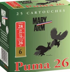 MARY ARM CARTOUCHES PUMA 26 CAL28/70 26G BJ