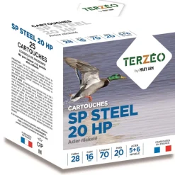 TERZEO CHASSEURS CARTOUCHES SP STEEL 20 28/70 20G N