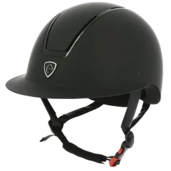 EQUITHEME CASQUE D'EQUITATION GLINT 2.0 MAT NOIR