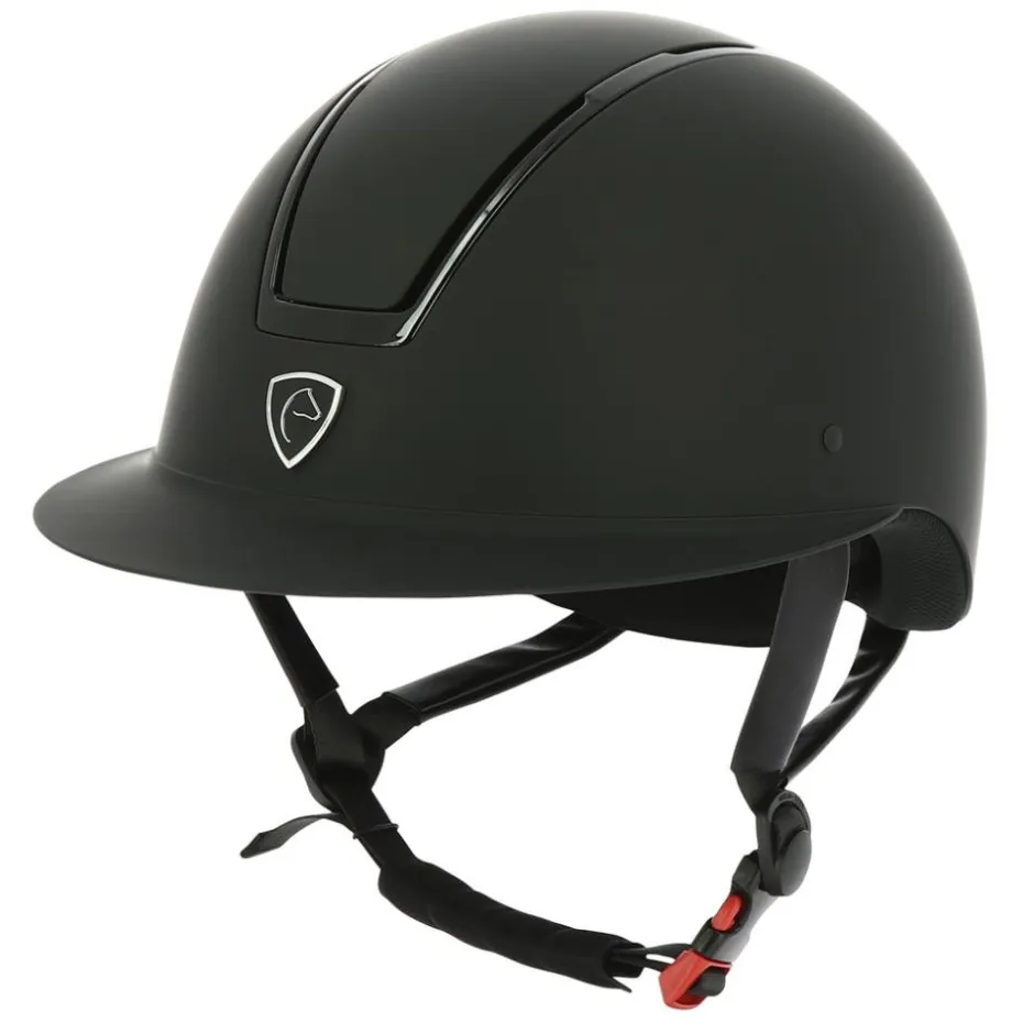 EQUITHEME CASQUE D'EQUITATION GLINT 2.0 MAT NOIR