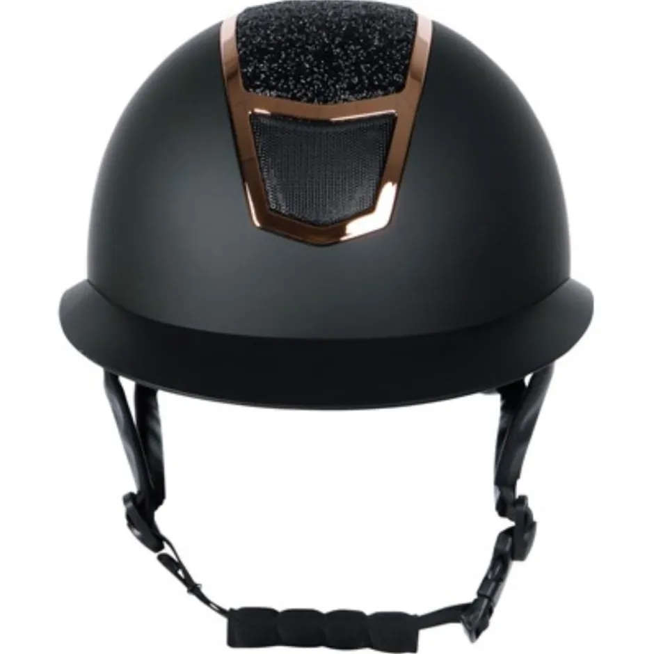 HARRY'S HORSE CASQUE D'EQUITATION MONT BLANC NOIR/ROSE GOLD