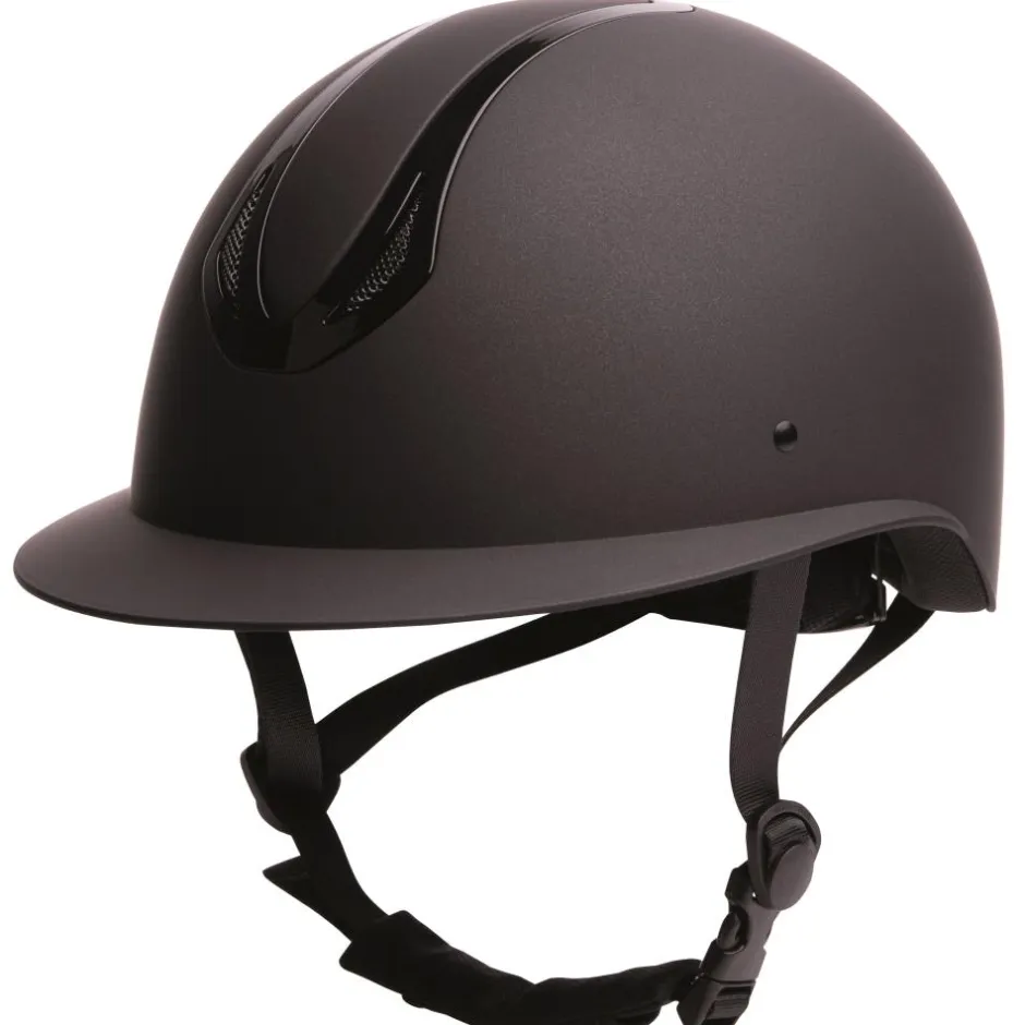 HARRY'S HORSE CASQUE D'EQUITATION PRO F1 MAT NOIR