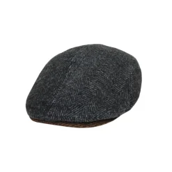 Homme MERLET CASQUETTE CHEVRONS GRISE