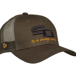SAVAGE GEAR CASQUETTE SG4 OLIVE